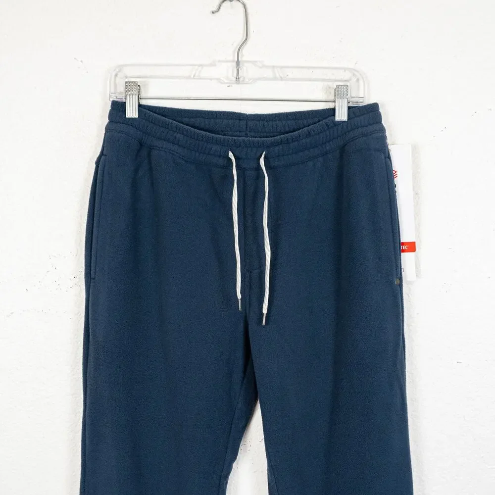 Vuori Men's Aspen Sweatpant in Ocean Blue Microfleece size Small NWT